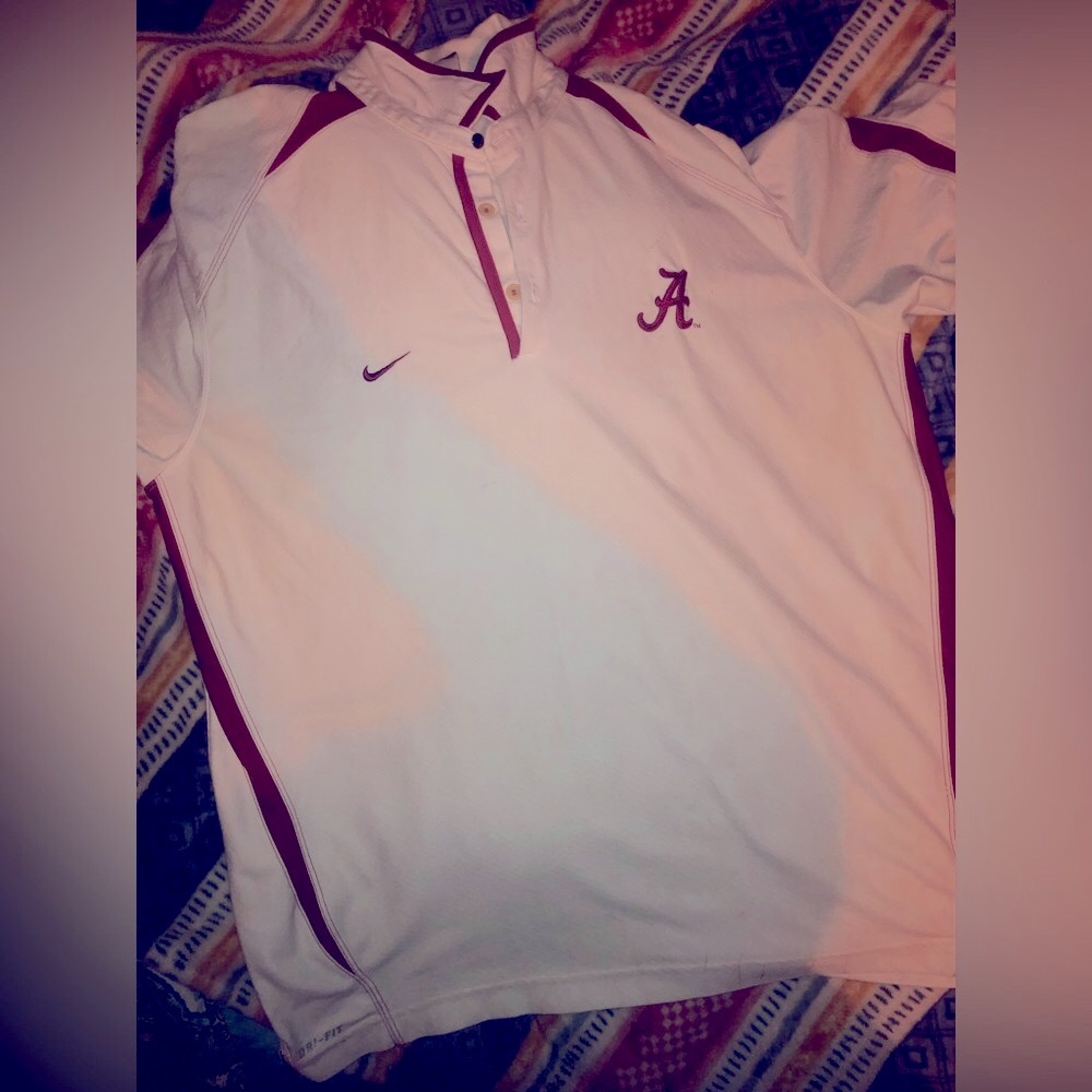 Men’s Nike Dri-Fit Alabama Football Collared Shirt